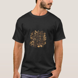 Camiseta Dias Dourados de Outono: Tipografia de Outono Enca
