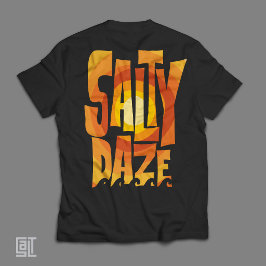Camiseta Dias Salgados Dias Ensolarados Vibes de Praia
