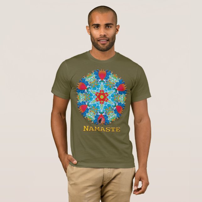Camiseta Diatome Namaste Kaleidoscope (Frente Completa)