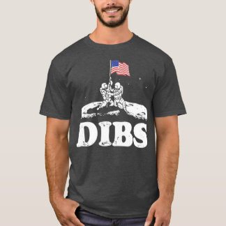 Camiseta Dibs Americanos Na Lua