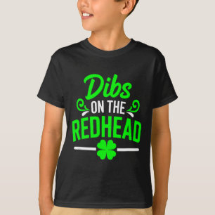 Camiseta Dibs engraçado no dia de São Patrício irlandês rui