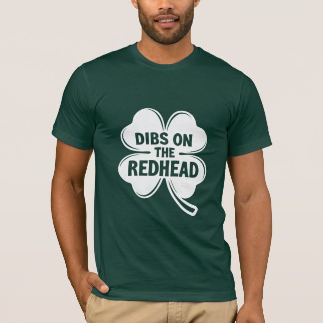 Camiseta Dibs na Rua Branca da Ruiva. Dia de Patrick (Frente)