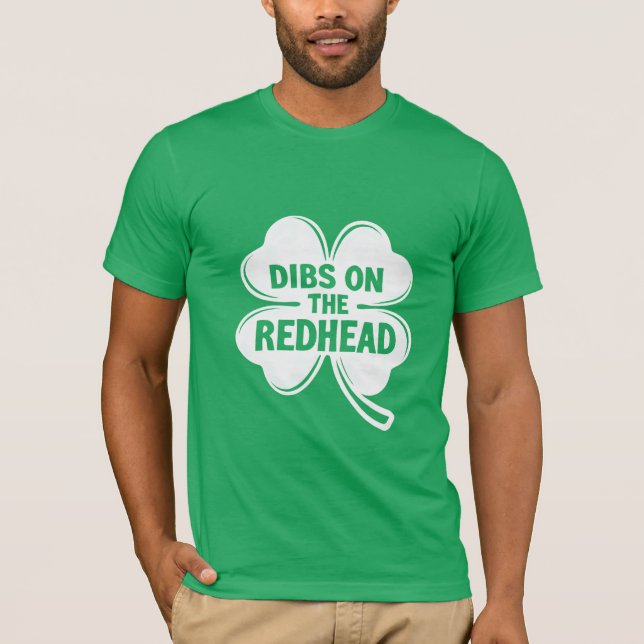 Camiseta Dibs na Rua Branca da Ruiva. Dia de Patrick (Frente)