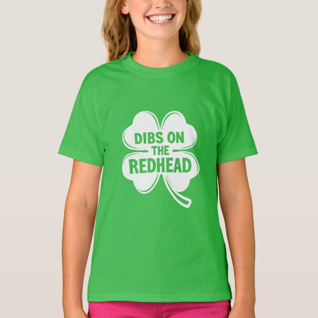 Camiseta Dibs na Rua Branca da Ruiva. Dia de Patrick (Frente)