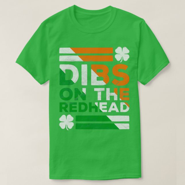 Camiseta Dibs Na Rua Irlandesa (Frente do Design)