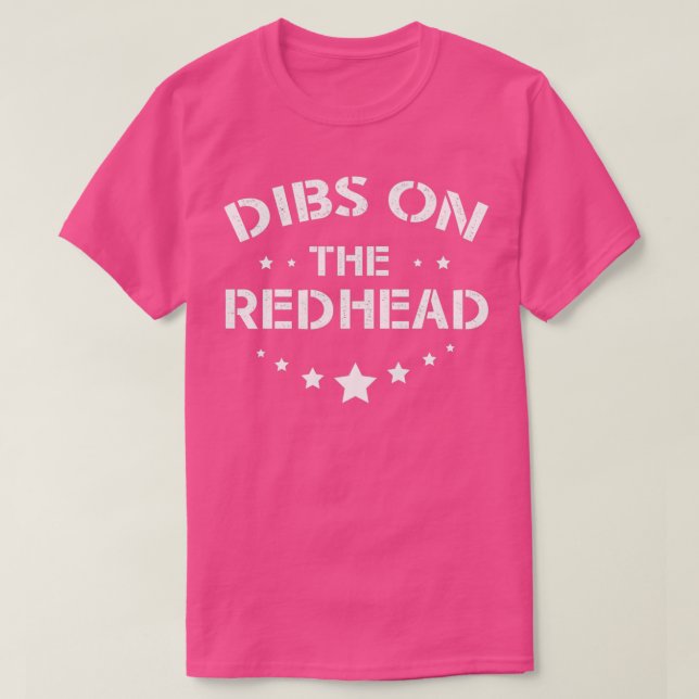 Camiseta Dibs na ruiva 57 (Frente do Design)