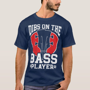 Camiseta Dibs Nas Dibs De Baixo No Jogador De Bass