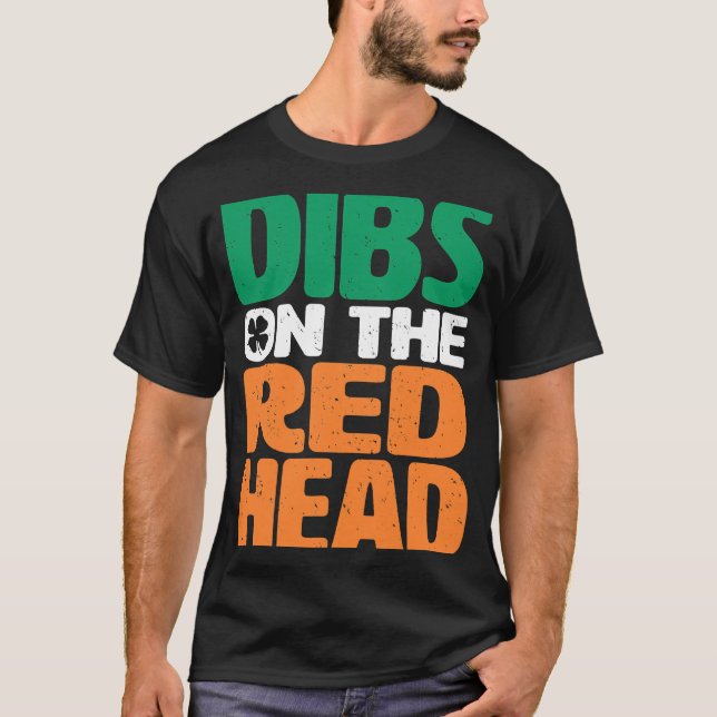 Camiseta Dibs no dia de São Patrício (Frente)