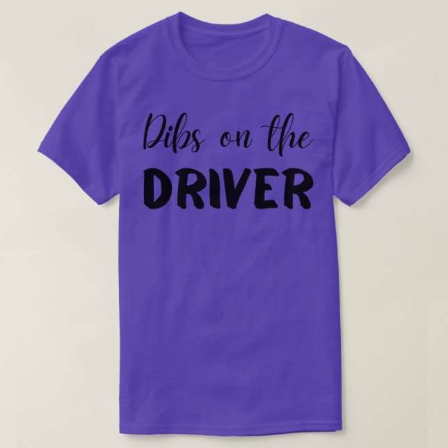 Camiseta Dibs no driver (Frente do Design)