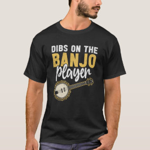 Camiseta Dibs No Jogador De Banjo