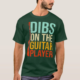 Camiseta Dibs No Jogador De Músico Do Violão