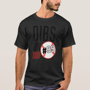 Camiseta Dibs No Número 99 Do Treinador Do Jogador De Espo