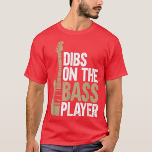 Camiseta Dibs No Player BassGuitar 637