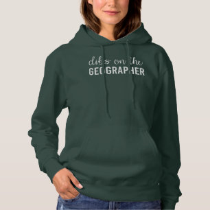 Camiseta Dibs no presente da esposa do geógrafo engraçado d