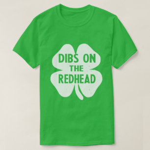 Camiseta Dibs no Redhead: Designs Quirky para o Redhead Lo