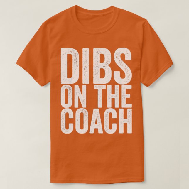 Camiseta Dibs No Treinador (Frente do Design)