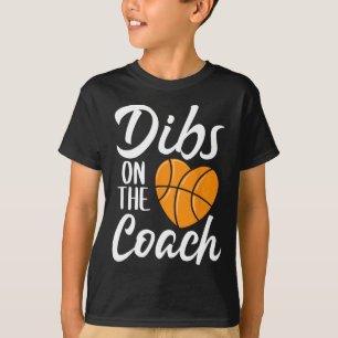 Camiseta Dibs No Treinador Basquete Da Mães Bonitas De Cora