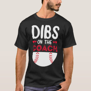 Camiseta Dibs no treinador de basquete, treinador de basque
