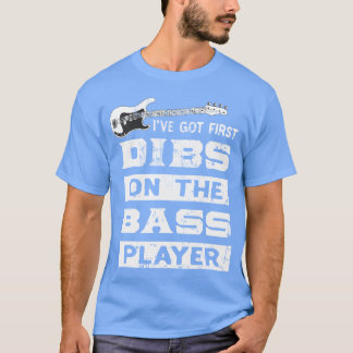 Camiseta Dibs Onhe Baixista Baixo Guitarrista Música banda
