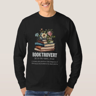 Camiseta Dic de Definição de Nerd de Leitura do LivroTrover