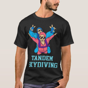 Camiseta Dica De Formação De Paraquedas Duo Para Paraqued