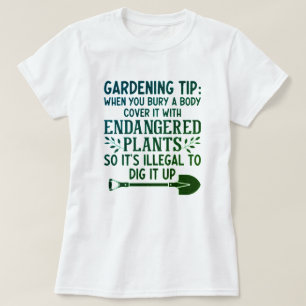 CAMISETA DICA DE JARDINS FUNNY