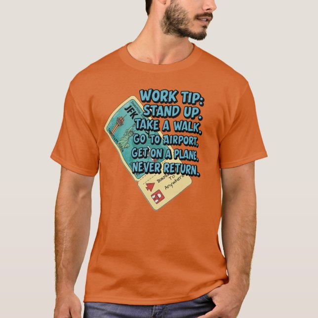 Camiseta Dica de Trabalho (Frente)