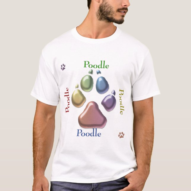 Camiseta Dica para ser Poodle Quadrado (Frente)