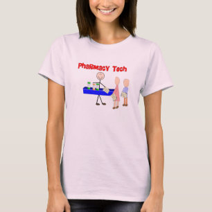 Camiseta Dicas de Design do Pharmacy Tech Stick