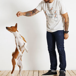 Camiseta Dicas Teimosas de Basenji Humor Cachorro Engraçado