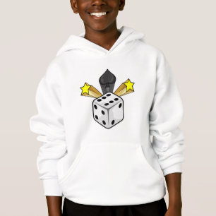 Camiseta Dice at Poker com Espadas e Estrelas