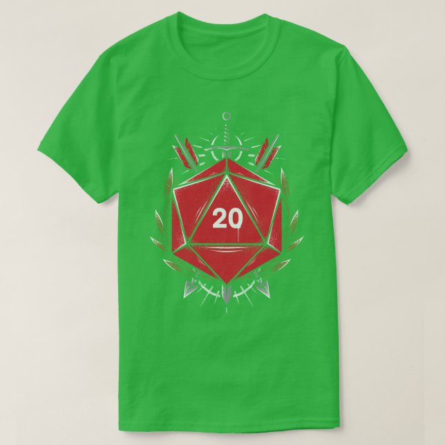 Camiseta Dice Crest (Frente do Design)