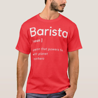 Camiseta Dicionário Barista Funny