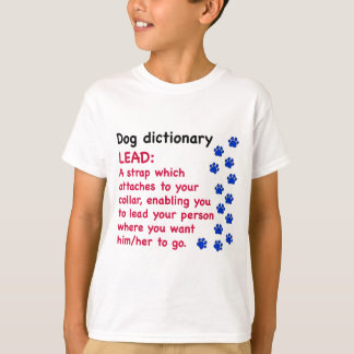 Camiseta Dicionário de cão líder