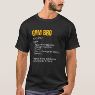 Camiseta Dicionário engraçado de BJJ, Jiu Jitsu - Gym Bro