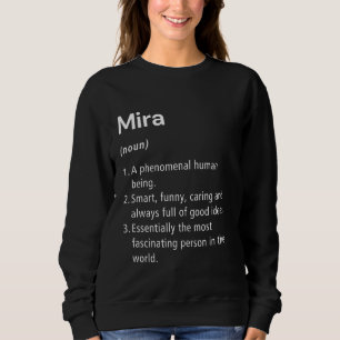 Camiseta Dicionário Engraçado Definição de Nome Mira