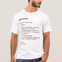 Dicionário: Ignorante