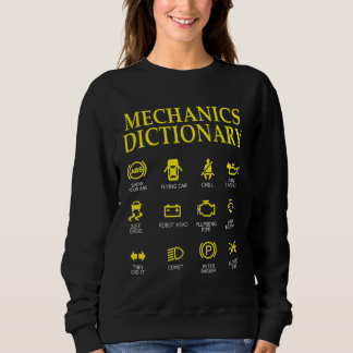 Camiseta Dicionário Mecânico De Fixação De Carros De Engenh