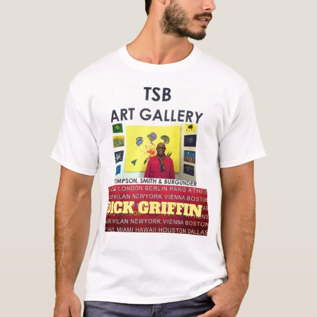 Camiseta DICK GRIFFIN TSB ART Shirt (Frente)