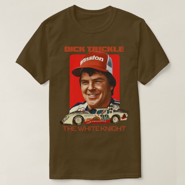Camiseta Dick Trickle O Cavaleiro Branco (Frente do Design)