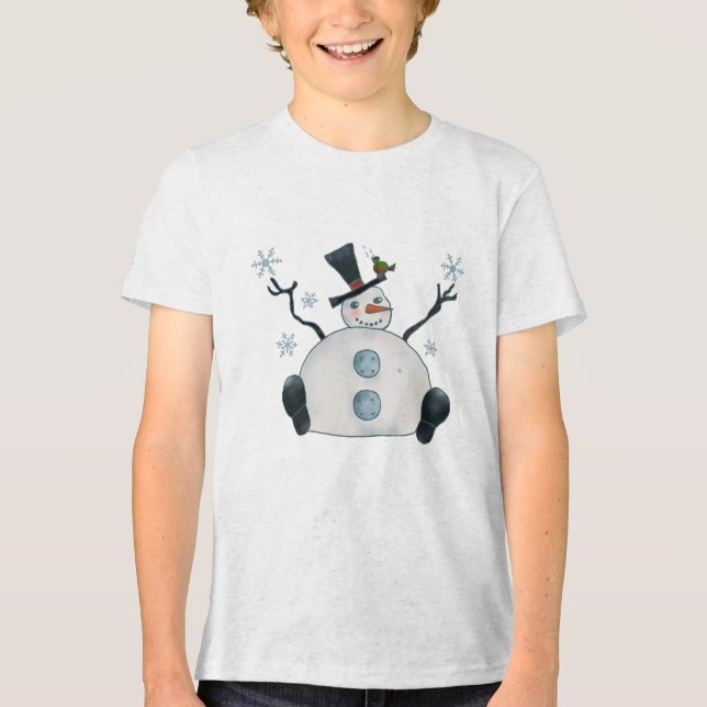 Camiseta Dicker Schneemann (Frente)