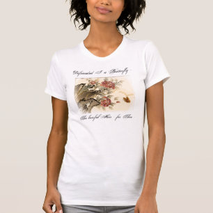 Camiseta Dickinson defraudou I uma borboleta--