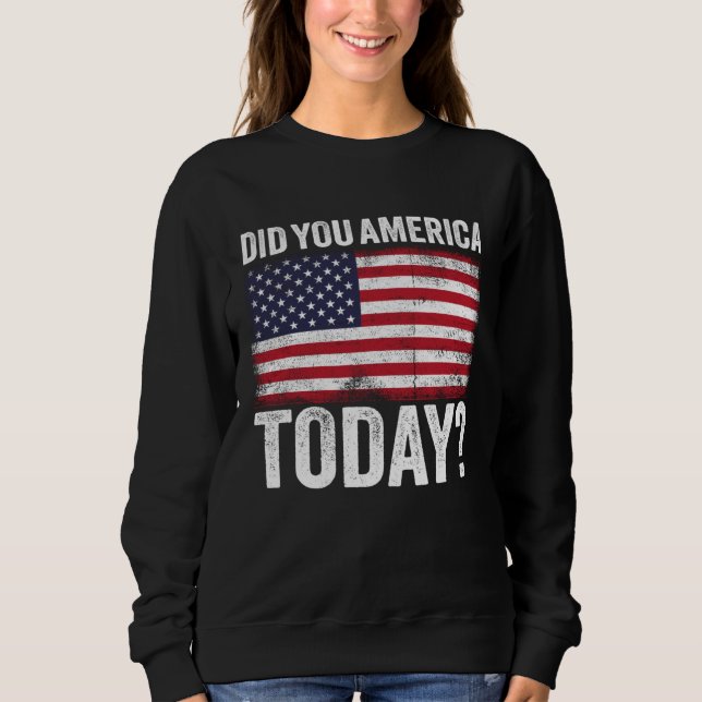 Camiseta Did You America Today Memorial Day 2021 (Frente)