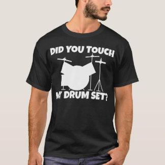 Camiseta Did Yououch My Drum Set retro family