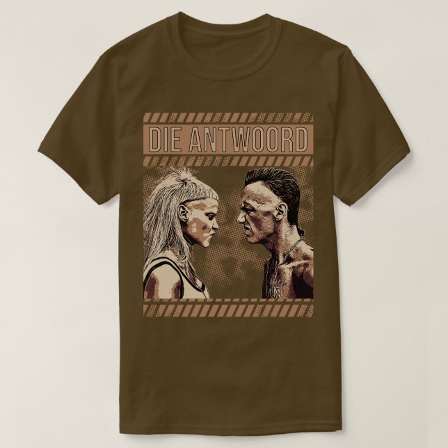 Camiseta Die Antwoord (Frente do Design)