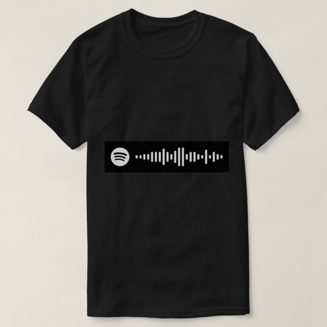 Camiseta Die For You - The Weekend Spotify code Sticker.png (Frente do Design)