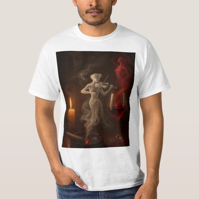 Camiseta Die Geigerin und der Geist des Weines (Frente)