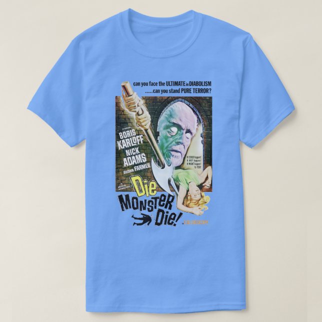 Camiseta Die Monster Die (Frente do Design)