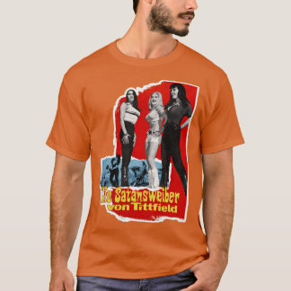 Camiseta Die Satansweiber Von Tittfield Retro Pussyc Mais R