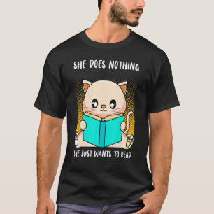 Camiseta Die Tut Nix Die Nur Lesen Books Proprietários De G